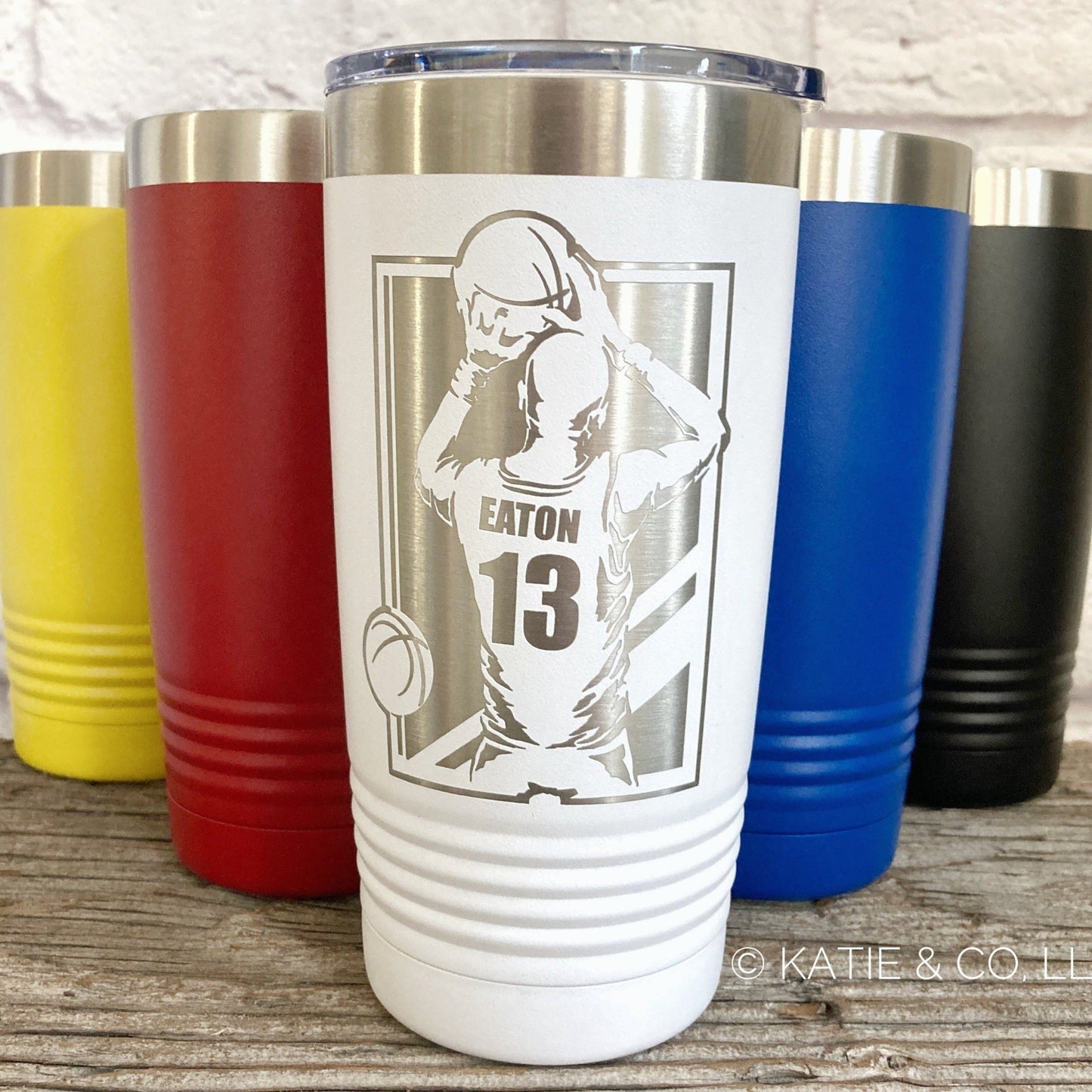 Basketball Player Mug CUSTOMIZED with your player's info