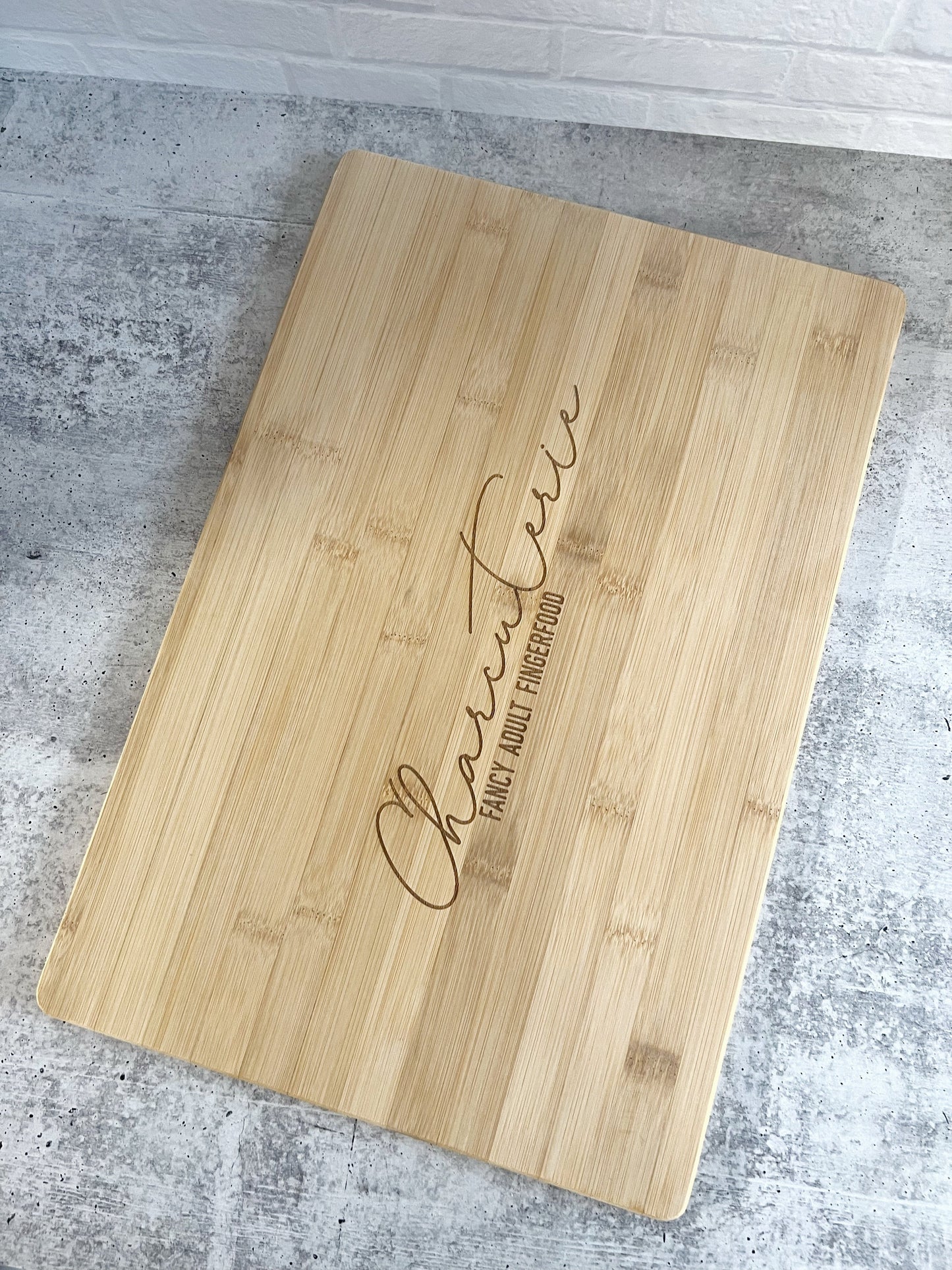 Bamboo CUSTOM Charcuterie Board | Large Charcuterie Board