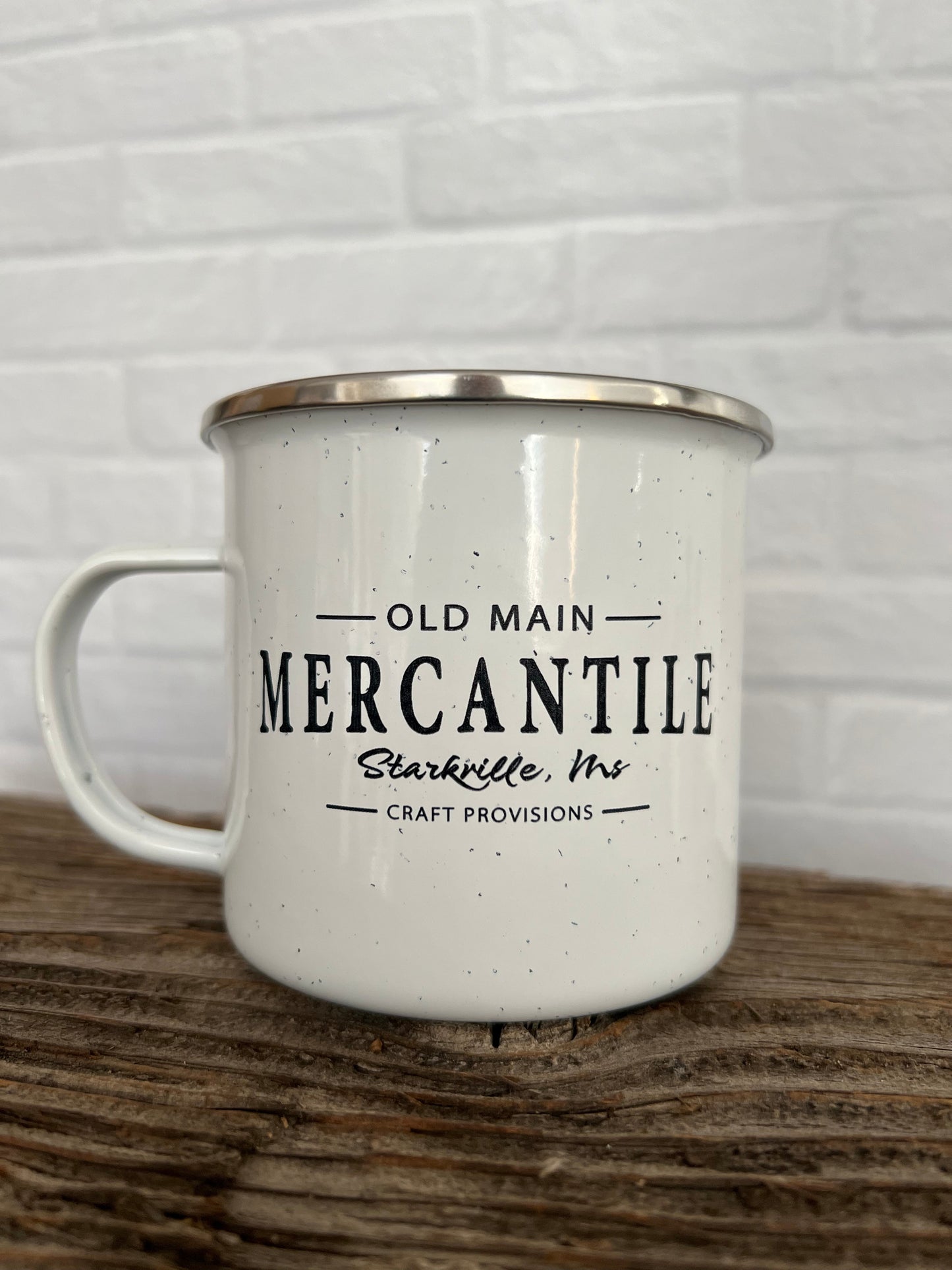 Custom Enamel Campfire Mug